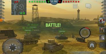 World of Tanks Blitz - мобильная версия «ВоТ Мобильная версия world